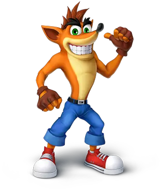 Crash Bandicoot Crash Bandicoot Smashified Png Crash Bandicoot Transparent