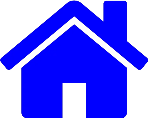 Blue House Icon Blue Transparent Home Icon Png House Icon Png