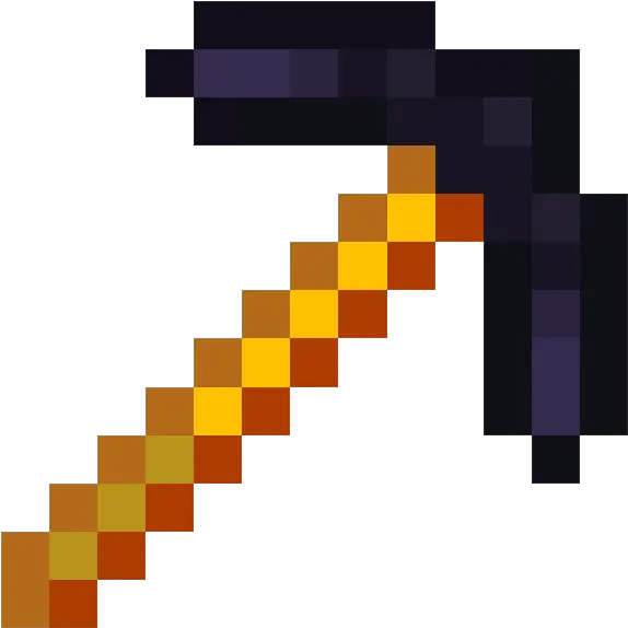 Mcpebedrock Obsidian Utilities Add On U2013 Minecraft Addons Minecraft Weapons Png Minecraft Pickaxe Transparent