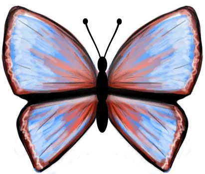 Animated Butterfly Clipart Animated Butterfly 410x349 Animated Butterfly Clipart Png Butterfly Outline Png