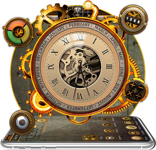 Cool Metal Watch Themes Hd Wallpapers 3d Icons Apps En Cool Metal Watch Themes Hd Wallpapers 3d Icons Png Golden Google Chrome Icon