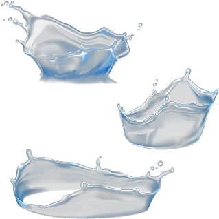 Top Five Milk Splash Png Free Blue Water Puddle Transparent Background Water Splashes Png