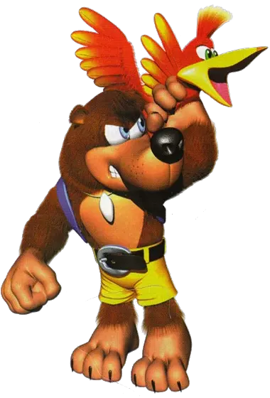 Banjokazooietooie7 Banjo Kazooie Render Png Banjo Kazooie Png