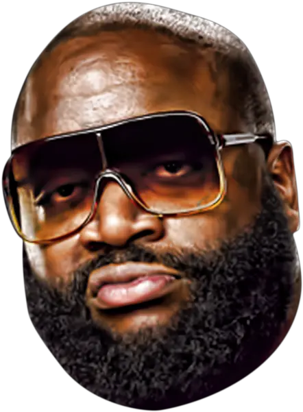 Cut Rick Ross Head Png Rick Ross Png