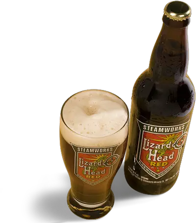 Steamworks Lizard Head Red Where To Buy Near Me Beermenus Barware Png Beer Foam Png