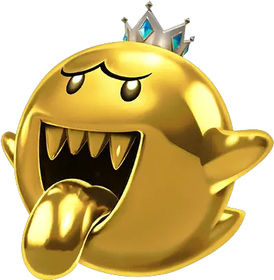 What Did They Do To You King Boo Gold King Boo Mario Kart Tour Png King Boo Png