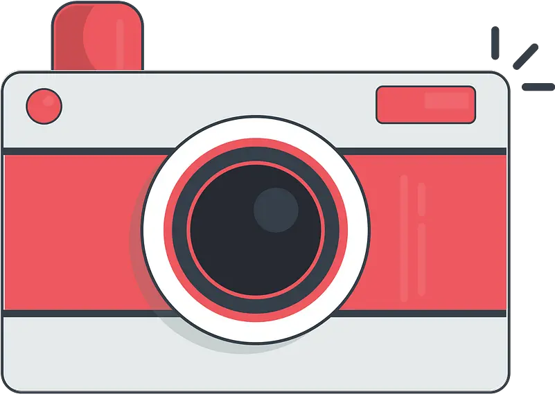 Camera Clipart Vsco Girl Stickers Png Camera Clipart Transparent