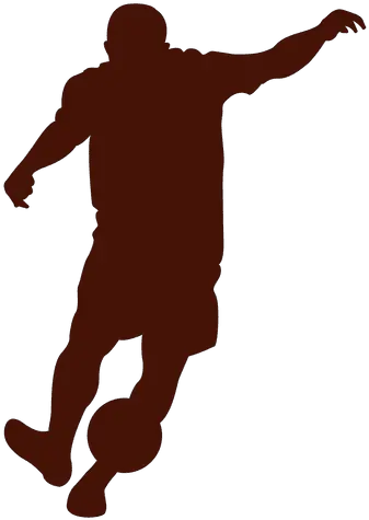 Football Player Shooting Silhouette Ad Paid Rejoicing Png Football Player Silhouette Png