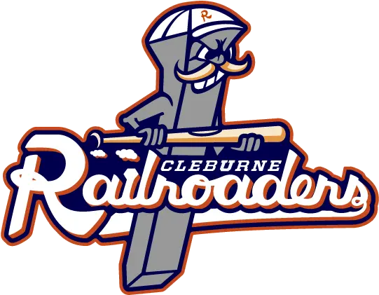 The Official Site Of Cleburne Railroaders Home Logo Cleburne Railroaders Png Friday The 13th Game Logo