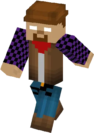 Herobrine Cowboy Skin Png Minecraft Tnt