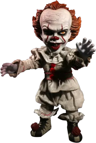 It Pennywise Figure Mezco Toyz Mds Mega Scale Pennywise Png Pennywise Transparent