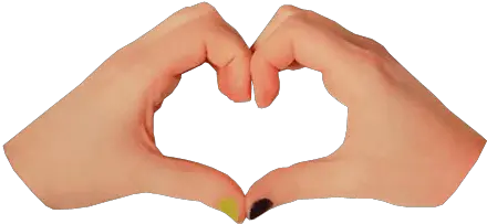 Hands Making Heart Transparent Background Image Free Png Transparent Background Hand Heart Png Nail Transparent Background