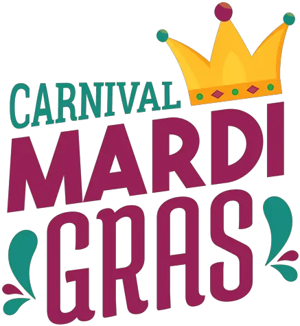 Mardi Gras Joker Hat Lettering Transparent Png U0026 Svg Clip Art Joker Transparent