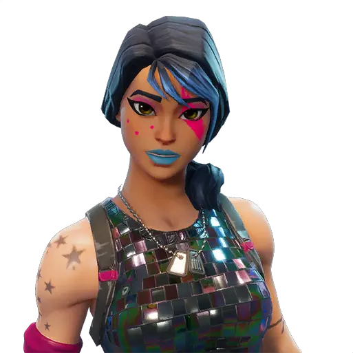 Rarest Outfits Fortnite Sparkle Specialist Png Purple Skull Trooper Png