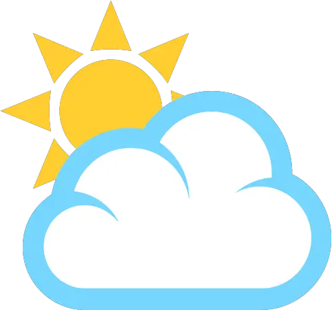 White Sun Behind Cloud Emoji For Facebook Email U0026 Sms Id Emoji Sol Y Nube Png Cloud Emoji Png