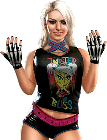 Leveling Calculator For Alexa Bliss Wwe 2k20 Renders Png Alexa Bliss Png