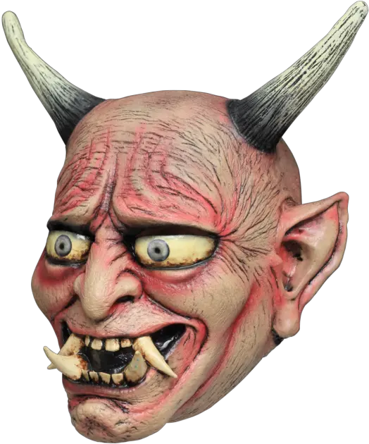 Download Japanese Kabuki Hannya Devil Japanese Devil Mask Png Oni Mask Png