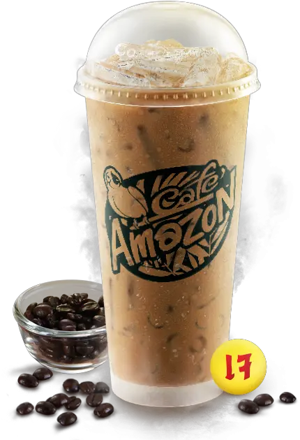 Download Iced Coffee Soya Cafe Amazon Png Image With No Cafe Amazon Iced Coffee Png