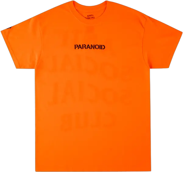 Anti Social Club Paranoid Assc Assc Paranoid Tee Png Anti Social Social Club Logo