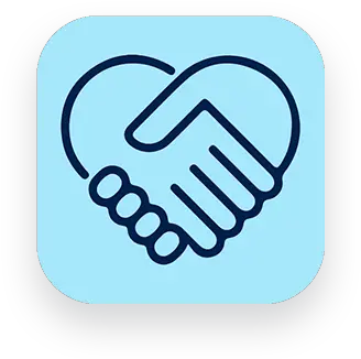 Wecan U2014 Natalia Angelone Design Handshake Black And Whiteclipart Png App Store Icon Design