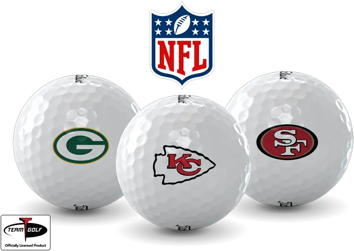 Show Your Spirit With Nfl Logo Golf Balls Golfballscom Nfl Png Nfl Logo Png