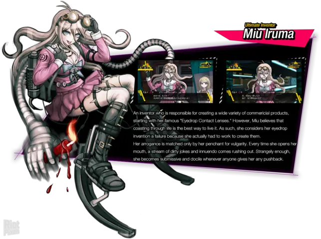 Danganronpa V3 Killing Harmony Game Artworks At Riot Pixels Danganronpa V3 Characters Art Png Danganronpa V3 Logo