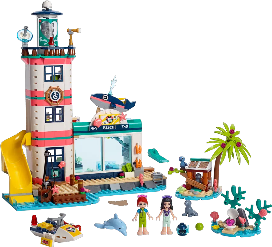 Novo Lego Spasilaki Centar U Svetioniku Lego Store Srbija Friends Lighthouse Rescue Center Lego 41380 Png Lego Friends Logo