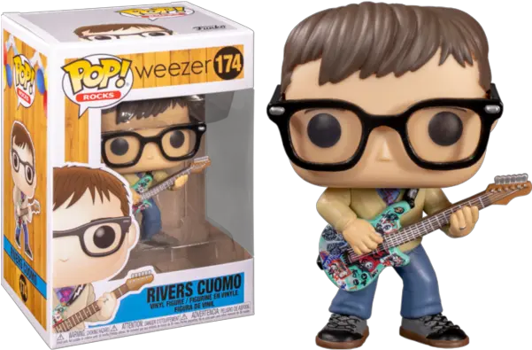 Funko Weezer River Cuomo Funko Pop Png Weezer Buddy Icon