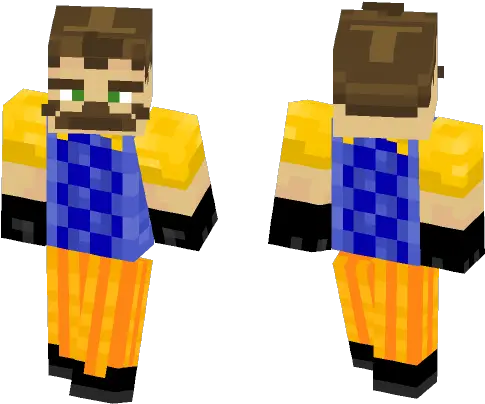 Hello Hello Neighbor Skins For Minecraft Png Hello Neighbor Png