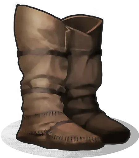 Hide Boots Rust Wiki Fandom Rust Hide Boots Png Boot Icon Png