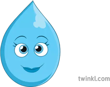 Rosie The Raindrop Geography Rain Ks3 Illustration Twinkl Cartoon Png Rain Drop Png