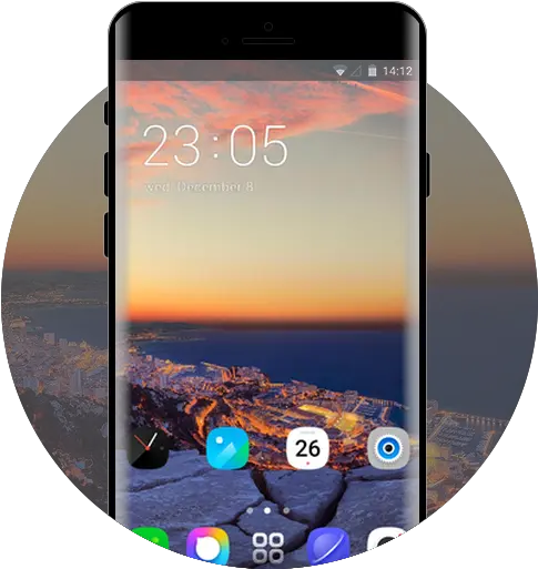 Samsung Galaxy S8 Free Android Theme Camera Phone Png Galaxy S8 Icon