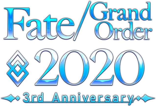 Fategrand Order Usa 3rd Anniversary Website Dot Png Fate Grand Order Logo