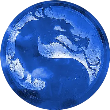 Mortal Kombat Dragon Tattoocom Mortal Kombat Blue Logo Png Mortal Kombat Logo Transparent