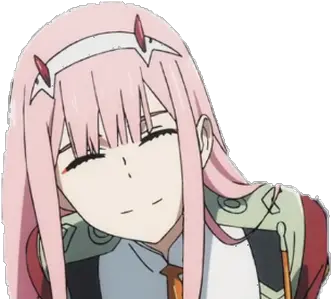 Sticker De Mashiro Chan Sur Kj Kikoojap Anime Manga Demon Anime Darling Zero Two Png Zero Two Transparent