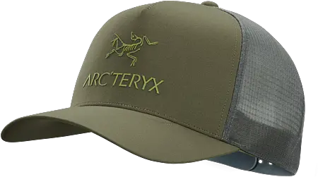 Logo Trucker Hat Arcteryx Logo Trucker Hat Green Png Icon Arc Mesh Pants