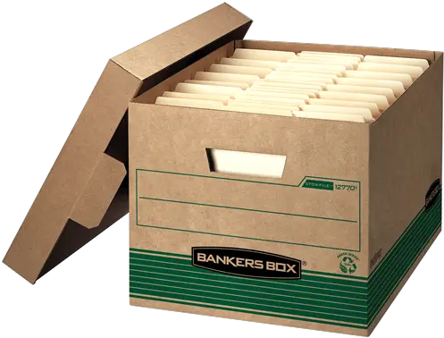 Bankers Box Recycled Storfile Storage Boxes 15 X 12 10 Heavy Duty Bankers Boxes Png Boxes Png