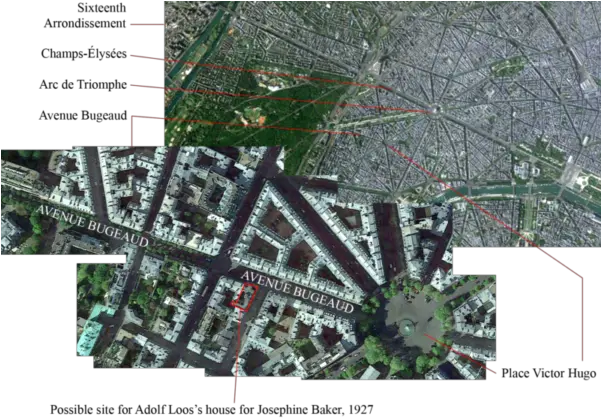 Locating Adolf Loosu0027s House For Josephine Baker Sequitur Dot Png Arc De Triomphe Icon