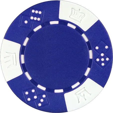 Clay Composite Triple Crown Poker Chips Blue Poker Chip Png Poker Chips Png