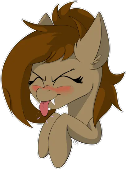 2140761 Artistmiaowwww Bat Pony Bust Fangs Female Fictional Character Png Fangs Transparent