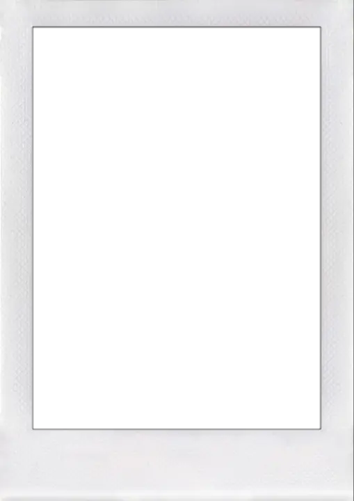 Template Polaroid Frame Png