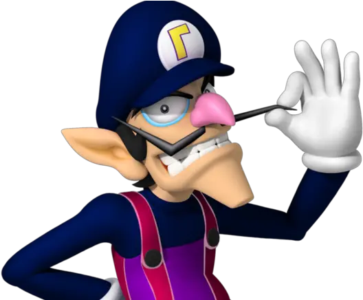 Have A Robby Rotten Costume If Waluigi Mario Party The Top 100 Waluigi Png Waluigi Transparent