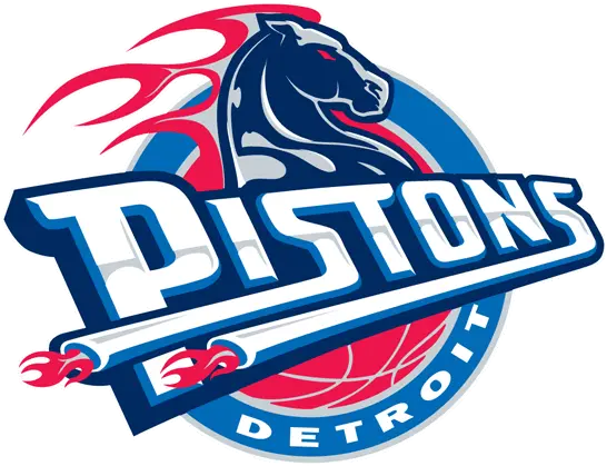 Detroit Pistons Primary Logo Piston Detroit Png Basketball Logos Nba