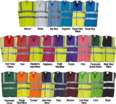 Hi Viz And Safety Coloured Hi Vis Vests Png Icon Hi Viz Jacket