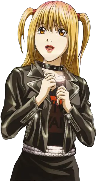 Death Note Misa Misa Amane Png Death Note Png