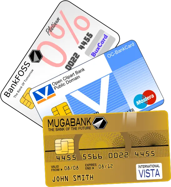 Creditcards Clip Art Vector Clip Art Online Png Credit Cards Png