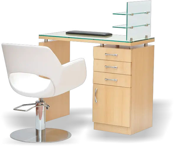 Akasa Manicure Cum Nail Table Manufacturer In Haryana India Filing Cabinet Png Cum Png