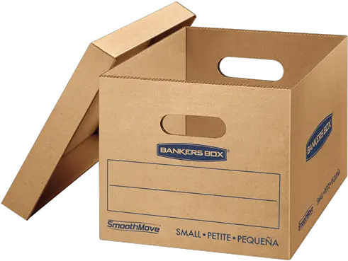 Bankers Box Smoothmove Classic Moving Boxes 15 X 12 10 Banker Box Png Cardboard Box Png