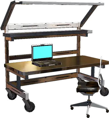 Computer Desk Osiris New Dawn Official Wiki Shelf Png Computer Desk Png