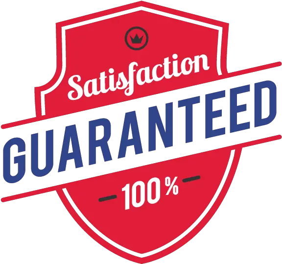 24 Hour Service Satisfaction Guarantee 100 Satisfaction Guarantee Logo Png Guarantee Png